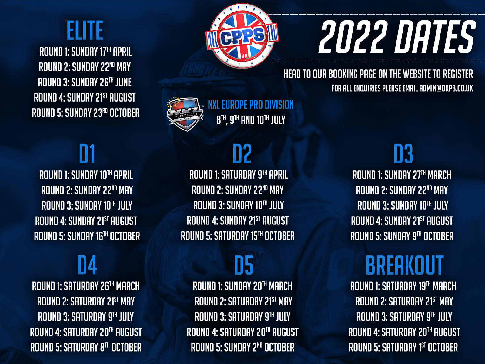 Nxl 2022 Schedule Cpps